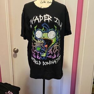 Nickelodeon Black Invader Zim Graphic Tee
